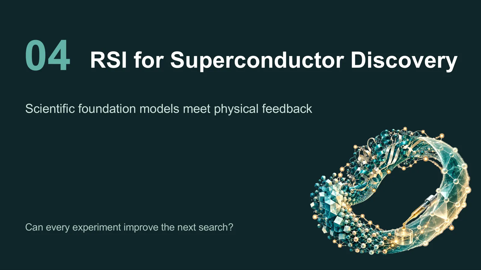 Section 04: RSI for Superconductor Discovery